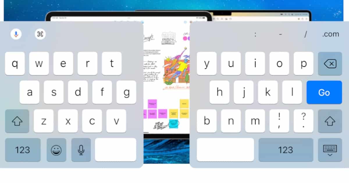 How to Fix a Split Keyboard on iPad