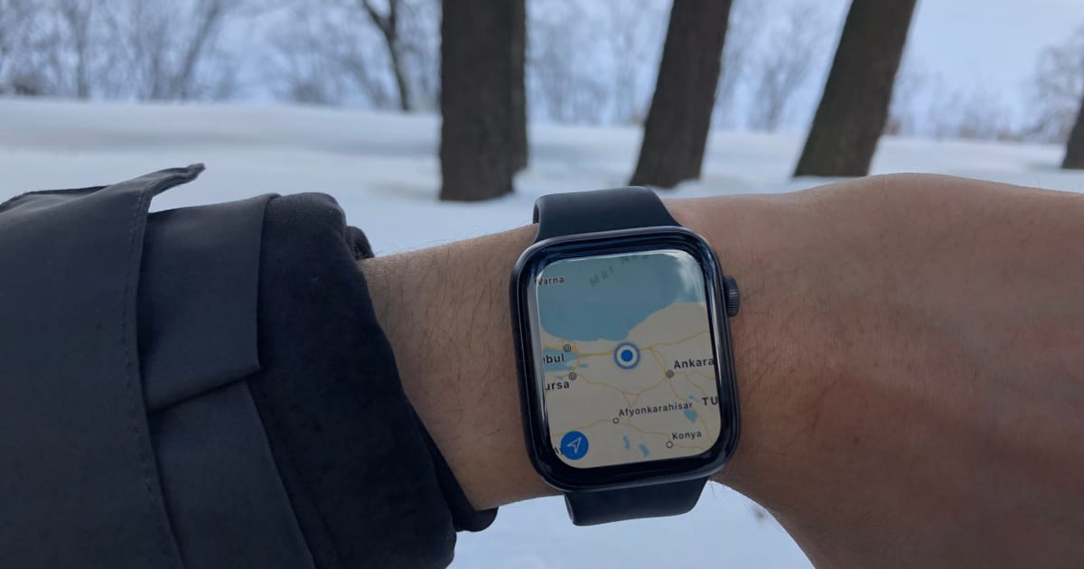 offline maps Apple Watch