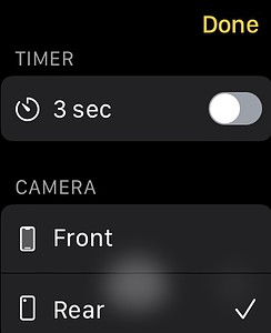 How to Use the Apple Watch Camera Remote app