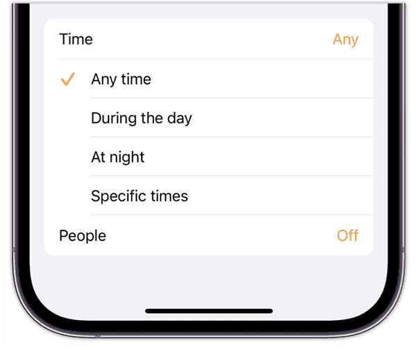 Changing Time and People Settings