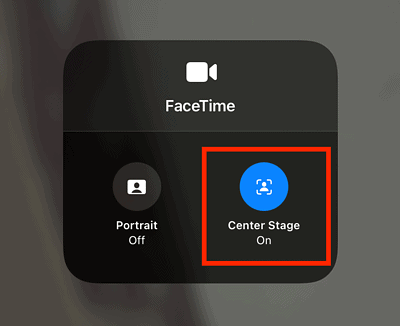 Select Stage Button How to Turn Off Center Stage on iPad and More