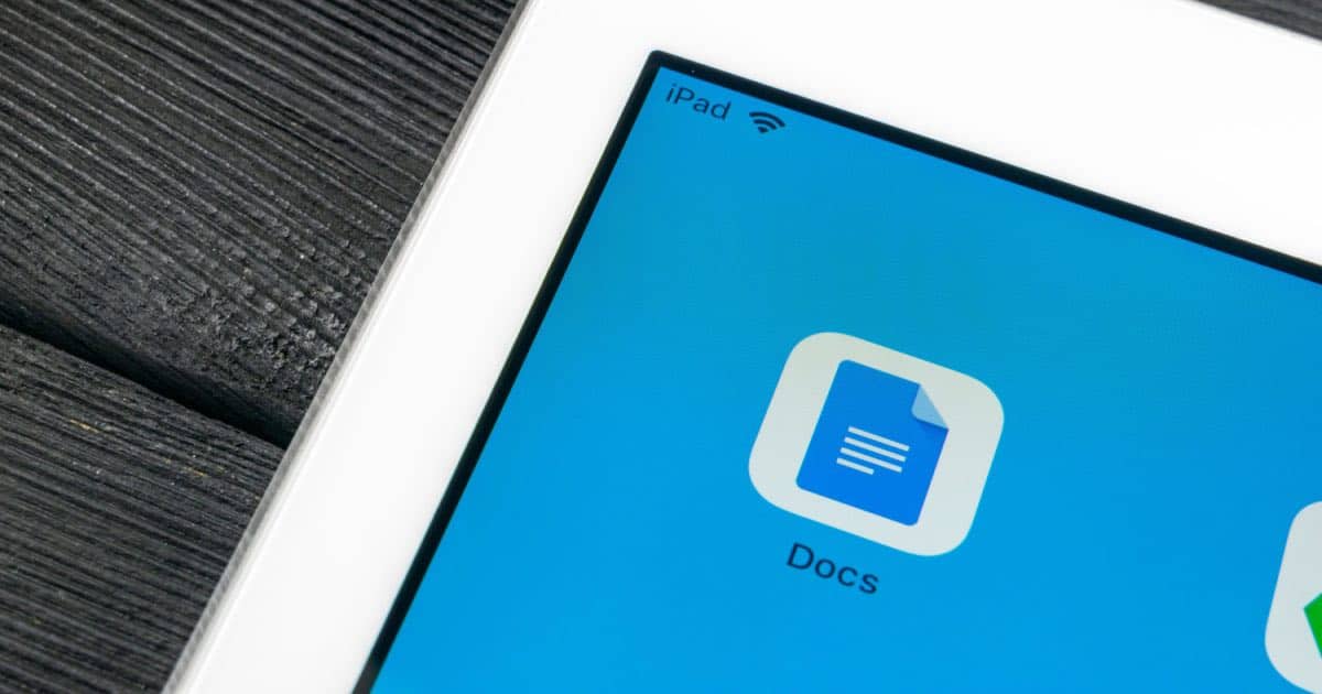 Create a Hanging Indent with Google Docs on iPad