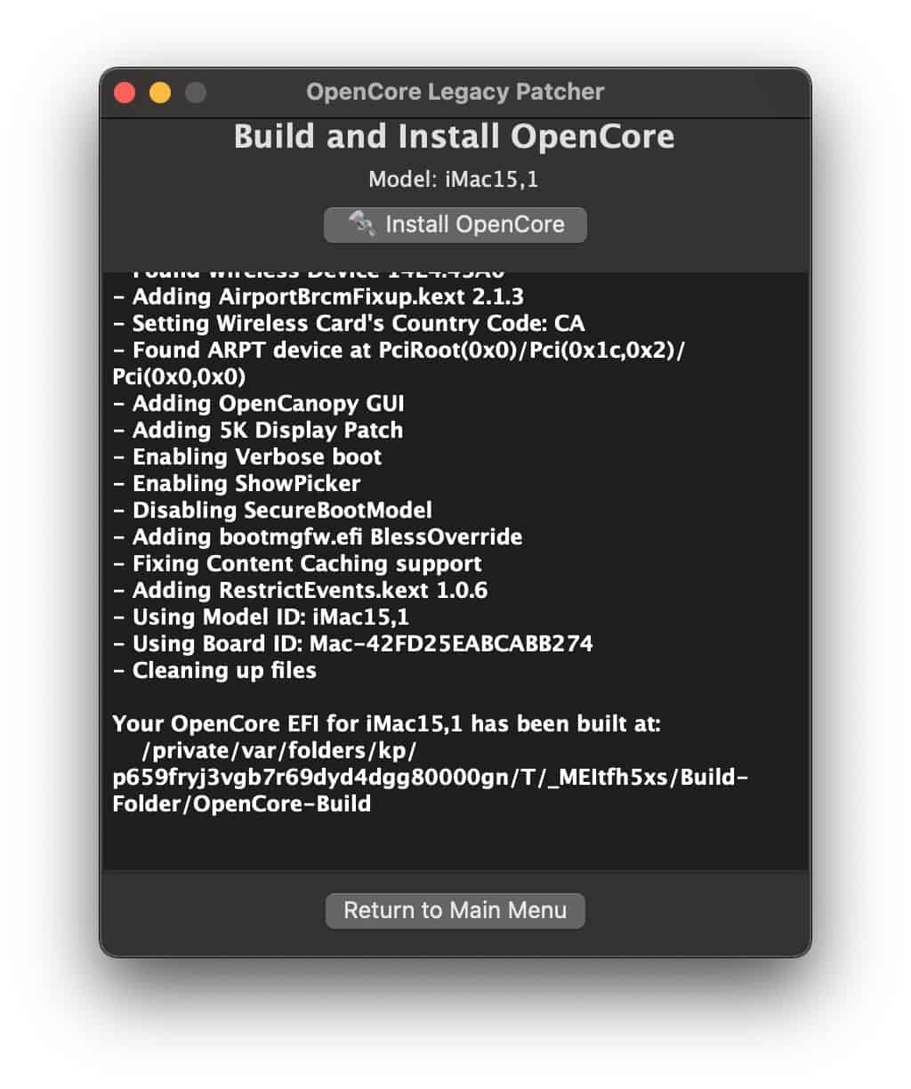 Opencore Legacy How OpenCore Legacy Patcher Helps Install macOS on Unsupported Macs