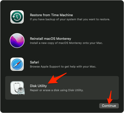 disk utility continue button macos monterey Cannot Be Installed on Macintosh HD: How to Fix