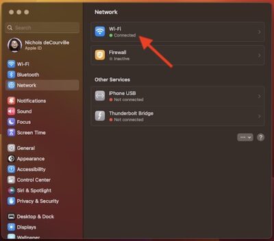 How to Set Preferred Networks in macOS Ventura