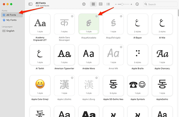 font-download how to install fonts on Mac