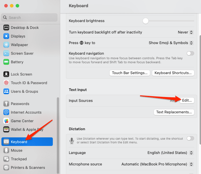 keyboard-edit how to access the macOS emoji keyboard
