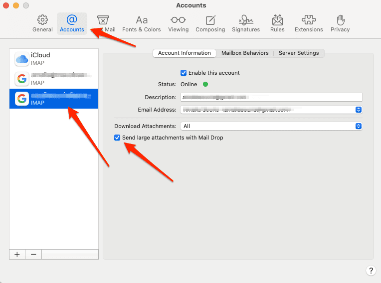 send_large_files_with_mail_drop_gmail How do I use iCloud mail drop?
