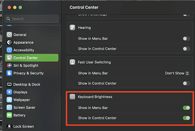 How to Turn On Keyboard Light on MacBook
