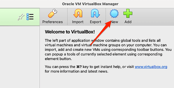 new button Installing macOS on Virtual Machine