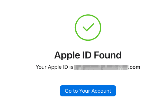 apple_id_found find Apple ID