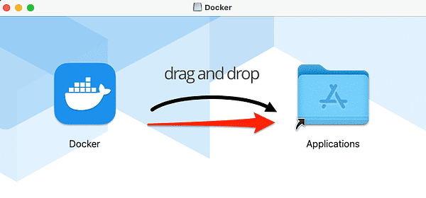 drag docker in applications