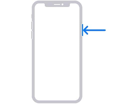 Press and hold the power button until the Apple logo appears if your iPhone 14 screen is not turning on.