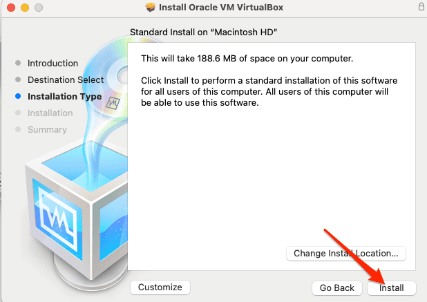 install_v_box Installing macOS on Virtual Machine
