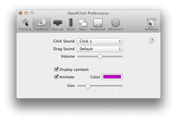 DwellClick for macOS