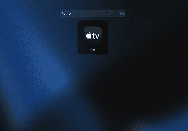 find Apple TV in the Applications folder