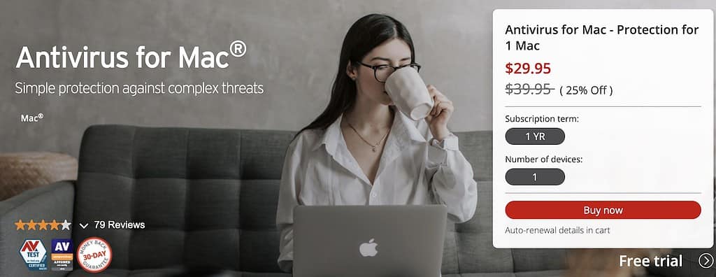 Trend Micro Antivirus for Mac