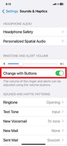 Change with Buttons