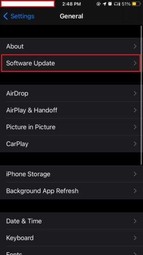 Fix for iPhone Camera Indicator Always On software update
