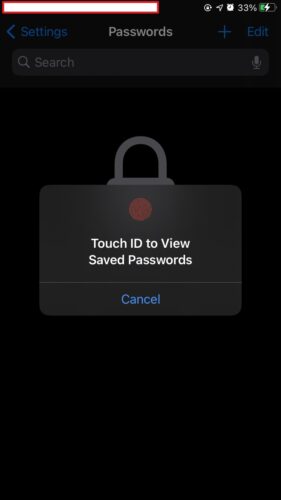 IPhone Apps Cannot Access Photos Password