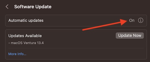 Ensuring Automatic Updates is on is one of the best way tips to optimize your Mac.