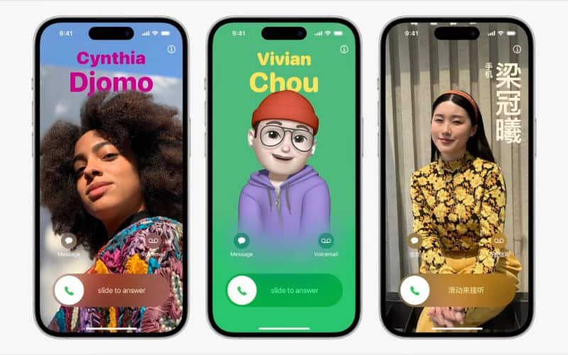 Personalized Contact Posters