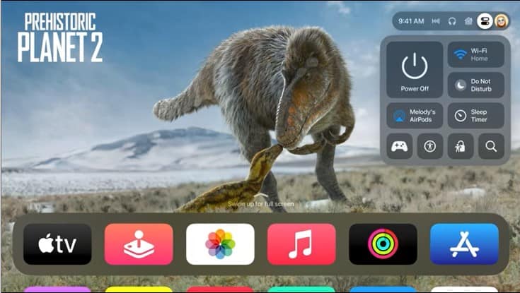 Redesigned Control Center