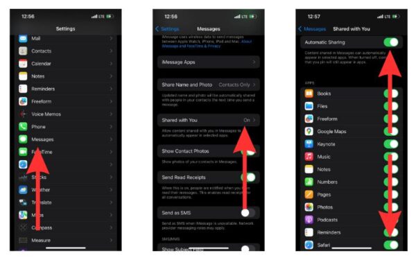 Shared With You links on iPhone: How to find and Delete them
