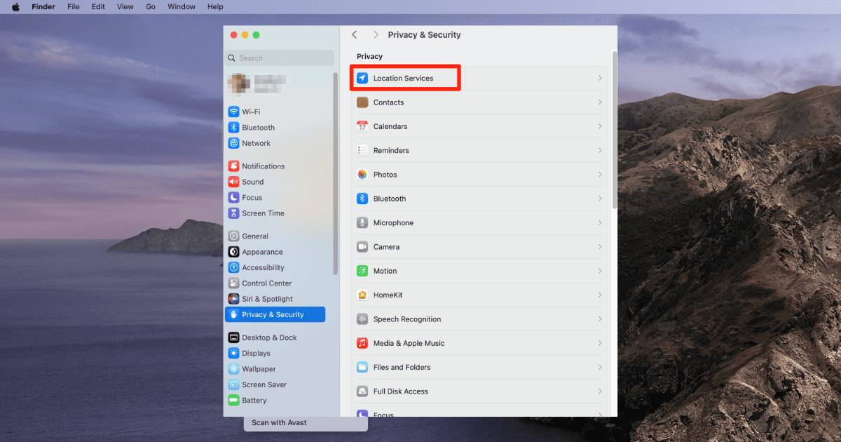 location services settings mac is location protection necessary for mac