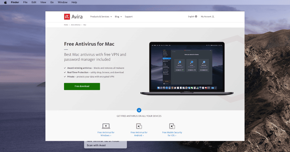download avira antivirus on mac avira antivirus not working on mac