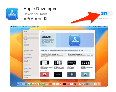 get apple developer