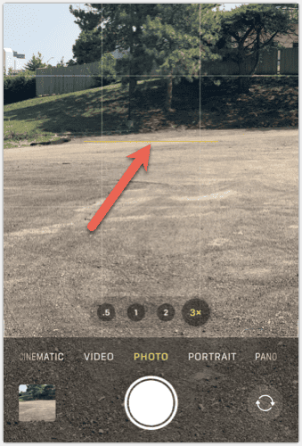 iOS 17 Camera Features Level Yellow