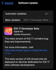 How to Download and Install iOS 17 Beta on iPhone Now