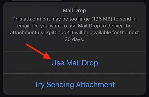 Mail Drop may be one of the best ways to send slow-motion iPhone video to Android or PC users. 