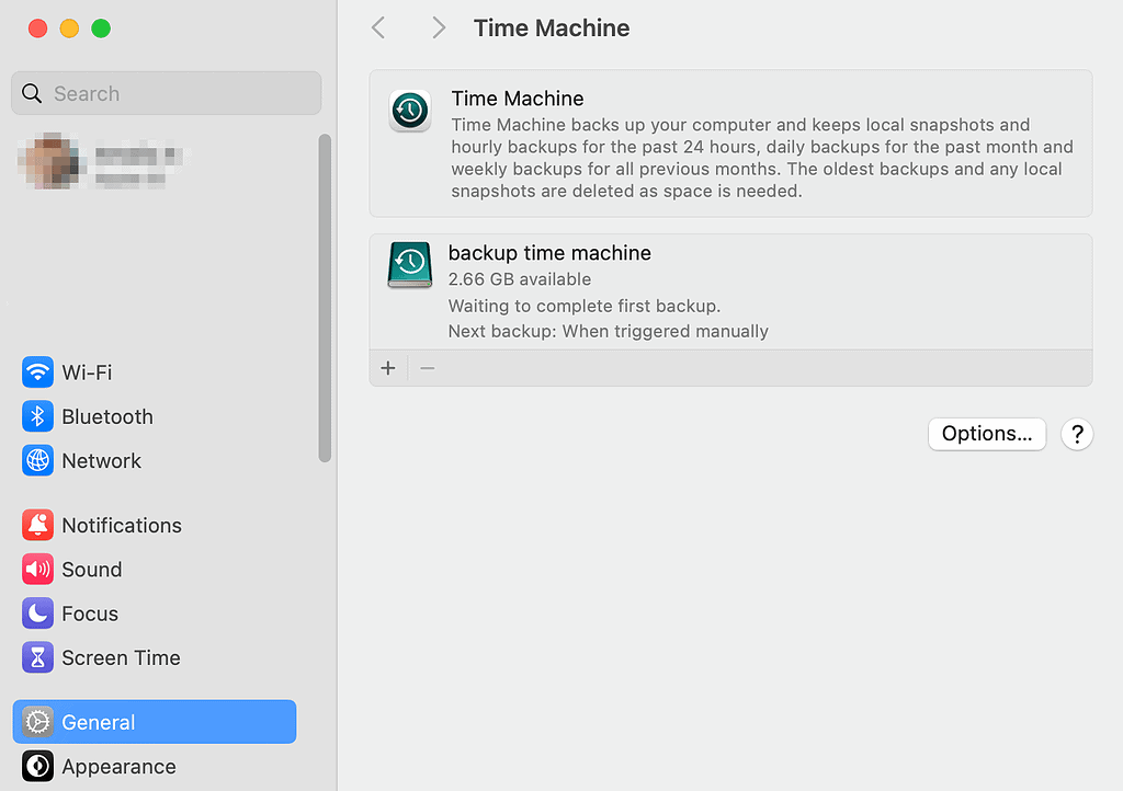 time machine back up mac