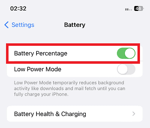 iPhone Battery Charging Tips battery percentage