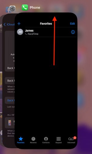 Swipe Up App Switcher iPhone Phone App Not Working