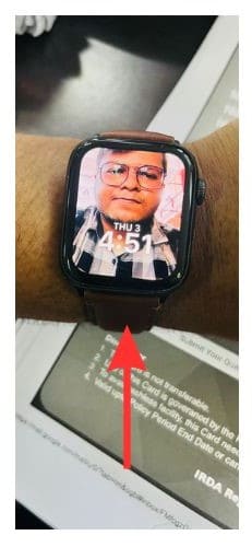 Your watch face is set