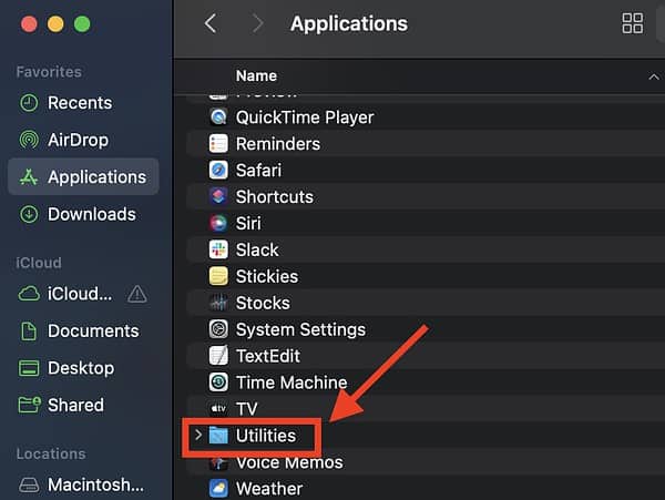Screenshot Mac Utility