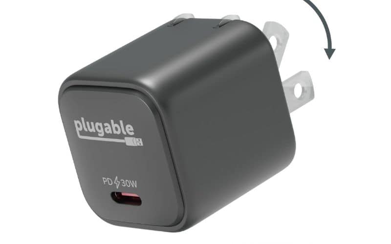 Plugable 30W USB-C GaN Charger for iPhone 15