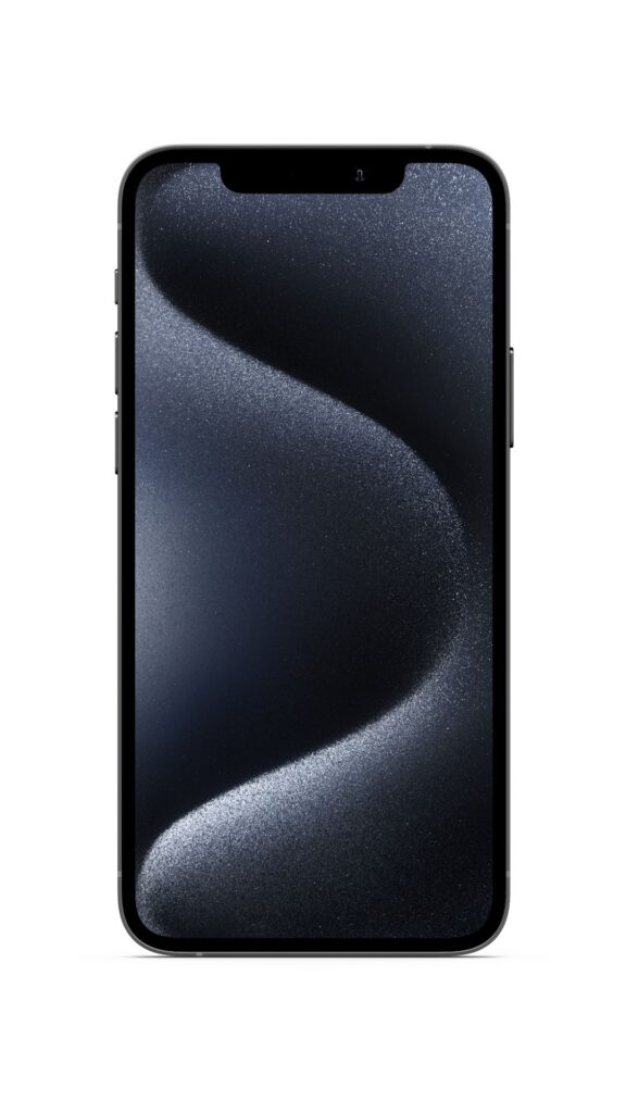 iPhone 15 Pro Blue Titanium Wallpaper