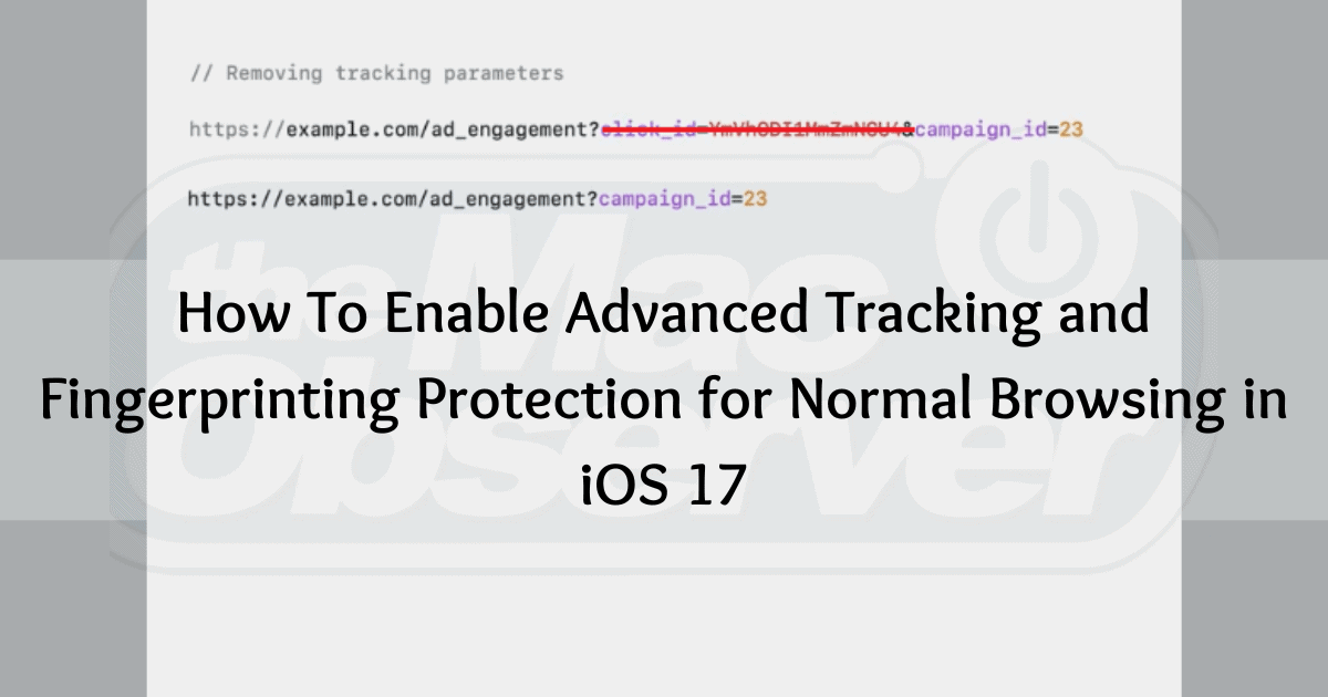 Advanced Tracking and Fingerprinting Protection Featured Image