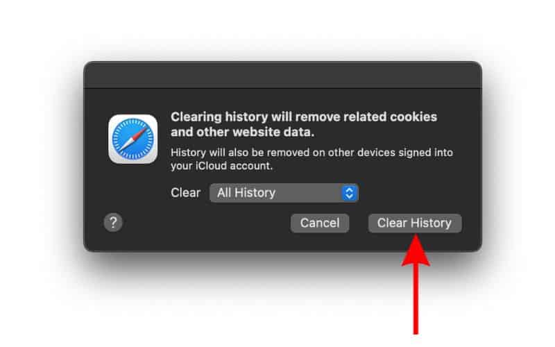 Click Clear History to remove Soap2Day Virus (2)