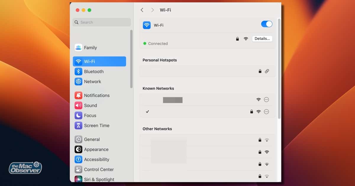 How To Fix ‘Wi-Fi Not Configured’ Error on Your Mac