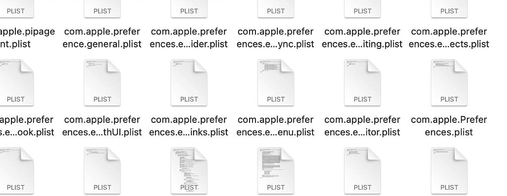 Finder not responding macOS because of PLIST Files