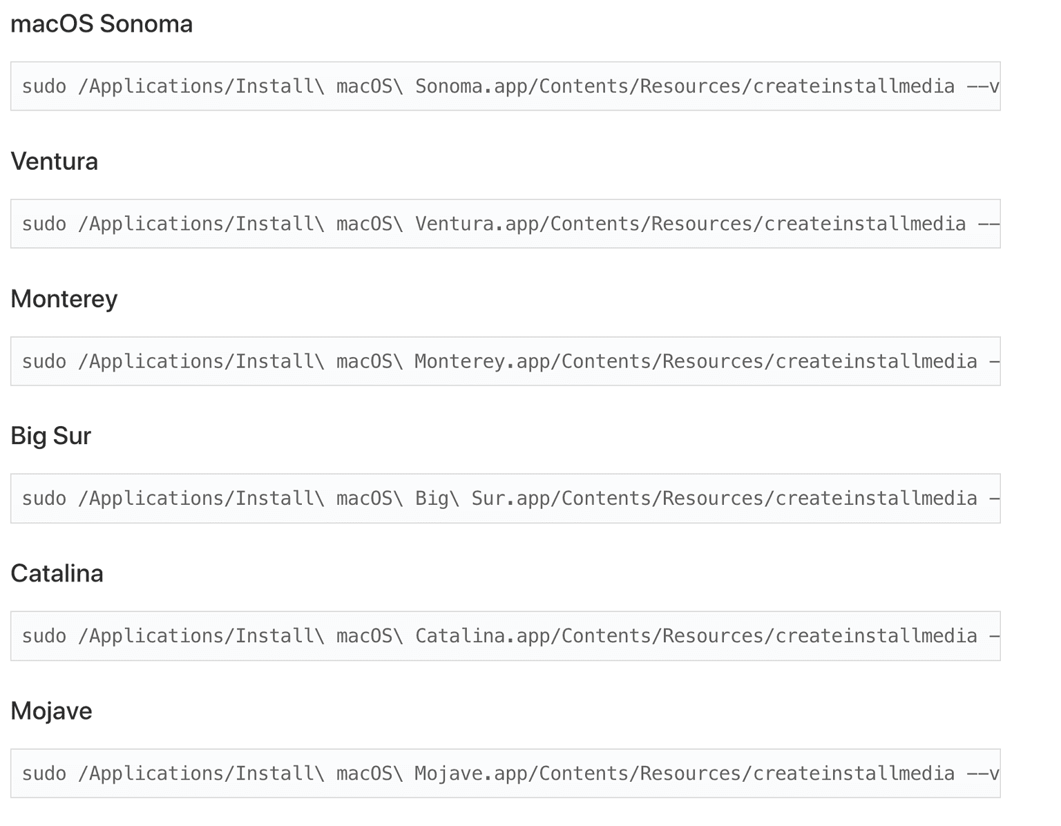 How to Create a Bootable Installer for macOS