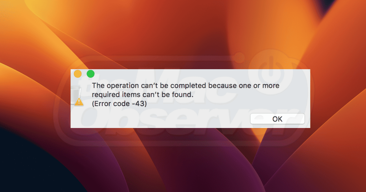 mac code 43 error