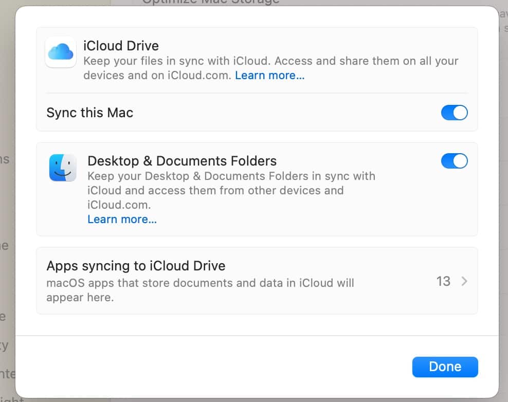 Finder not responding macOS Because of iCloud Sync