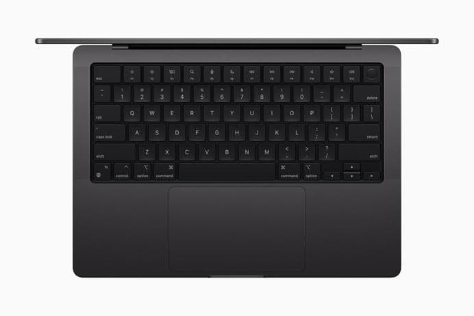 Apple Black MacBook Pro Black Keyboard
