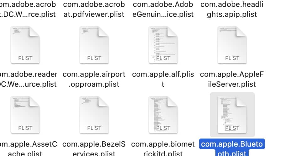 Deleting PLIST Files Because Bluetooth Keeps Crashing on macOS Sonoma